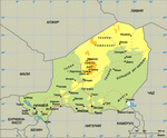 Map of Niger