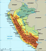 Map of Peru