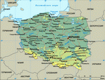 Map of Poland