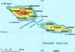 Map of Samoa