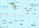 Map of Seychelles