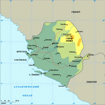 Map of Sierra Leone