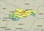 Map of Slovakia