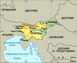 Map of Slovenia