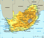 Map of South Africa