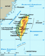 Map of Taiwan