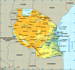 Map of Tanzania