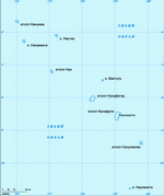 Map of Tuvalu