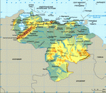 Map of Venezuela