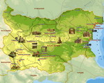 Map of Bulgaria