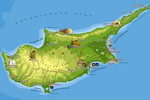 Map of Cyprus