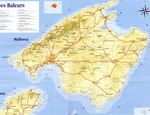 Map of Mallorca