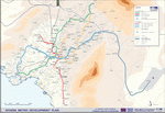 Metro map of Athens