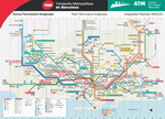 Metro map of Barcelona