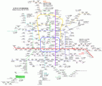 Metro map of Beijing