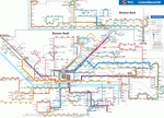 Metro map of Bremen