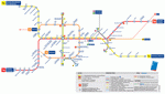 Metro map of Brussels