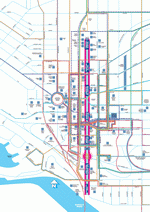 Metro map of Buffalo