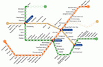 Metro map of Busan