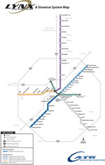 Metro map of Charlotte