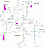 Metro map of The Hague