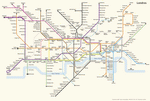 Metro map of London (Croydon)