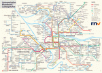 Metro map of Ludwigshafen