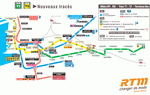 Metro map of Marseille