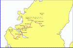 Metro map of Naha