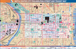 Metro map of Philadelphia