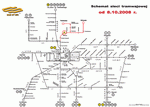 Metro map of Poznan