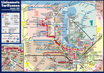Metro map of Rostock