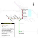 Metro map of San Juan