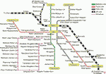Metro map of Sapporo