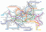 Metro map of Seoul