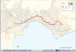 Metro map of Thessaloniki