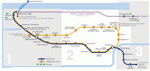 Metro map of Vancouver