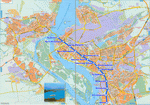 Metro map of Zaporozhye