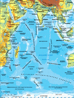 Map of Indian Ocean