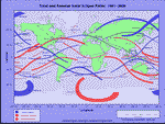 Total and annular solar eclipse paths: 19812000