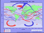 Total and annular solar eclipse paths: 20012020