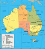 Map of Australia