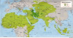 Map of muslim distribution