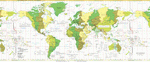Map of time zones of the world (2009)
