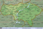 Map of Saratov Oblast