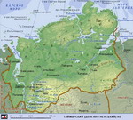 Map of Taymyr Autonomous Okrug