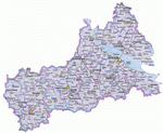 Map of Cherkasy Oblast