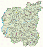 Map of Chernihiv Oblast