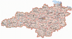 Map of Kirovohrad Oblast
