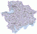 Map of Zaporizhia Oblast